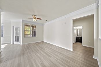 New wood-style plank flooring